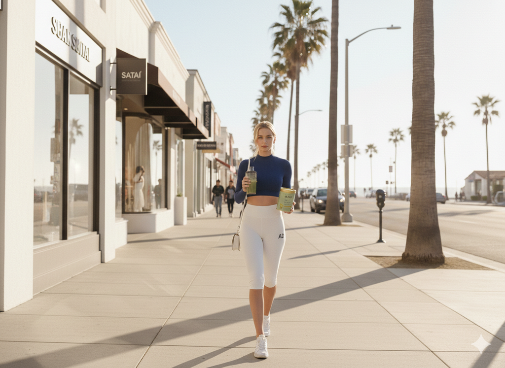 like Aria - White Capri Leggings — Women's Lightweight Cropped Activewear